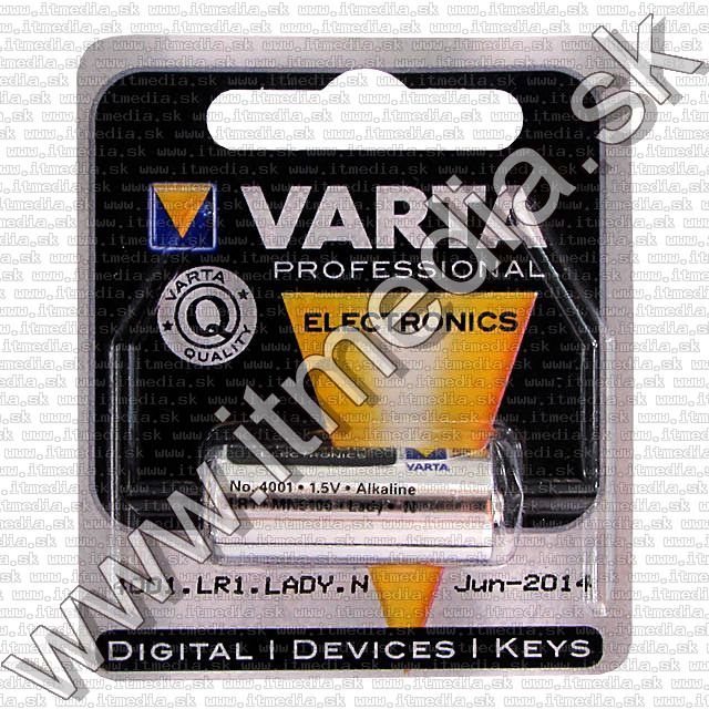 Image of VARTA battery 1xN Security alkaline LR1 (4901) (IT6589)